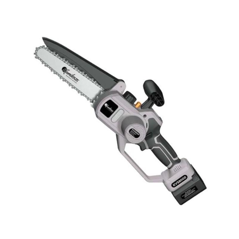 Podadora Eléctrica Inalámbrica Kamikaze KVS8000 21V 300W Espada 8" con 2 Baterías