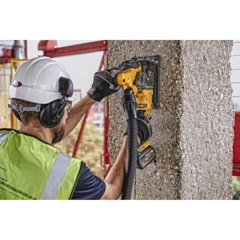 DeWalt ranuradora de hormigón XR Flexvolt 54V brushless 125 mm 2x2Ah Li-Ion con maletín TSTAK