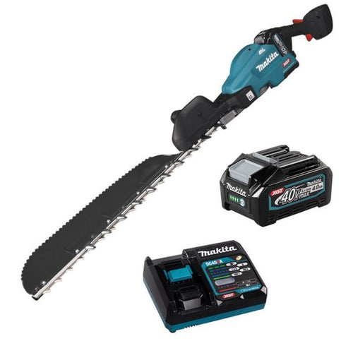 Cortasetos Makita UH013GM101 40V Max XGT 60 cm con Batería 4Ah y Cargador