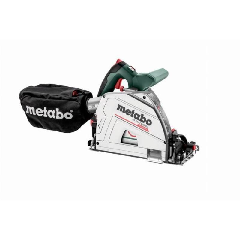 Sierra Circular de Inmersión Inalámbrica Metabo KT 18 LTX 66 BL 18V con 2 Baterías LiHD 8,0Ah
