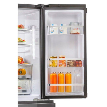 Frigorífico Multidoor Haier HB26FSNAAA Negro 750L No Frost 190 cm