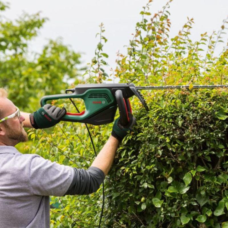 Cortasetos Eléctrico Bosch 500 W con Espada de 70 cm