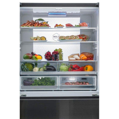 Frigorífico Multidoor Haier HB26FSNAAA Negro 750L No Frost 190 cm