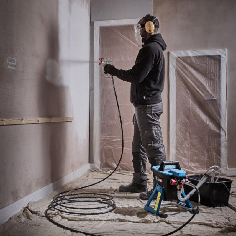 Pistola de Pintar Airless Erbauer 600W Pulverizador de Alta Eficiencia