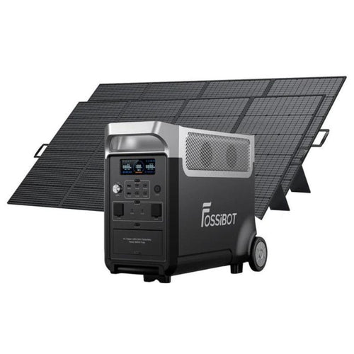 Generador Solar Portátil FOSSiBOT F3600 PRO 3840Wh 3600W + 2 Paneles Solares 420W